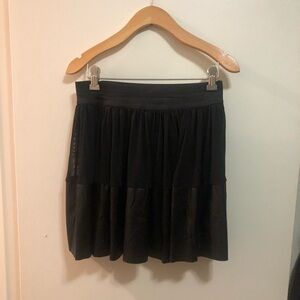 Hot Topic See You Monday Black Skirt